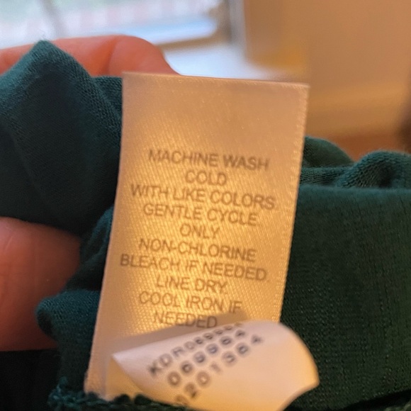 J. Jill Green and Black Dress Size 3X - Picture 7 of 7